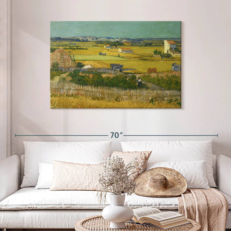 Alvord The Harvest 1888, H 30 po x l 45 po