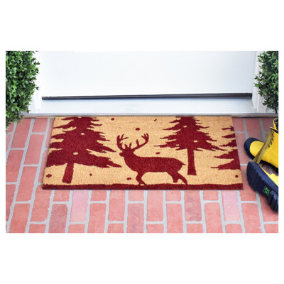 Harte Non-Slip Christmas Outdoor Doormat