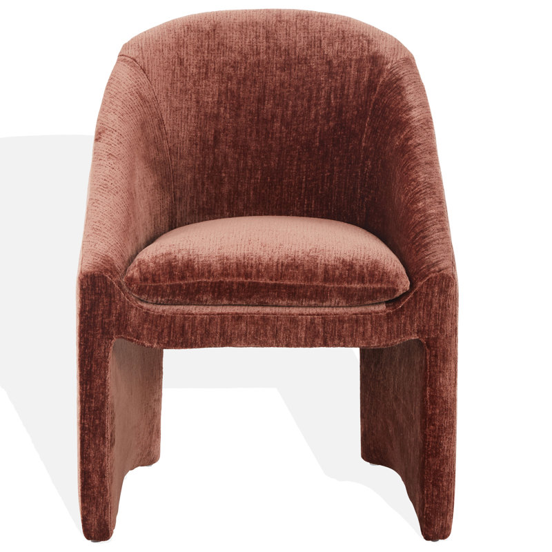 Kagan Chenille Dining Chair, Ochre