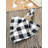 Checkered Square Napkin-567675417