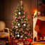 20 boules de Noël décoratives, boules de suspension de 2,36 pouces, ornements de suspension décoratifs en plastique incassable