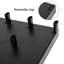  Support pour moniteur, 3 tiroirs de rangement, organisateur de bureau, support, bureau, L 13,5 po x l 13 po x H 4 po, paquet de 2-39754253