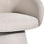 24.8" Wide Modern Cream Fabric Dining Chair