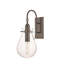 Glass 1-Light Armed Sconce-2134246207
