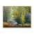 Toile naturelle avec cadre flottant