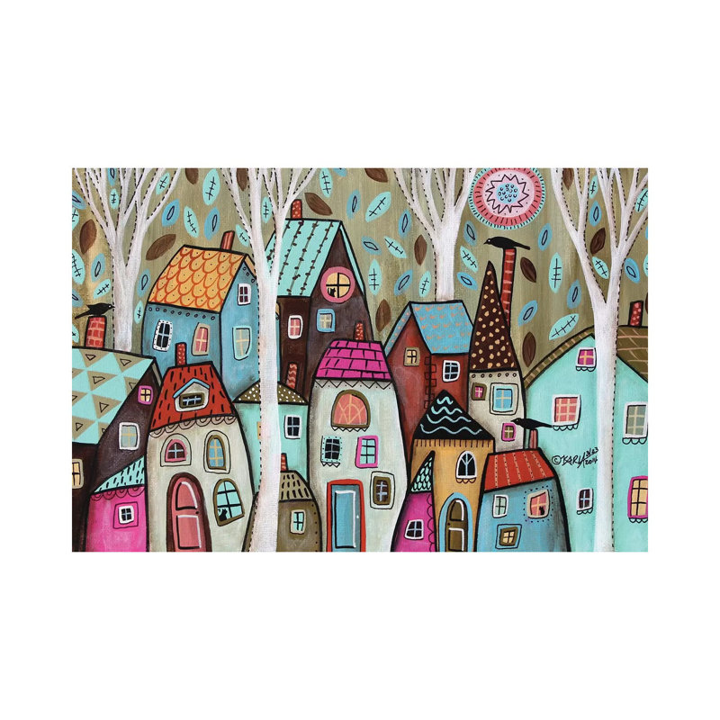 Always Watching I by Karla Gerard - Wrapped Canvas Print, 20.32cm H x 30.48cm W