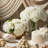 Ian Realtouch Hydrangea Arrangement in Large Gold Bowl-109337955