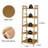 Wood Bookcase Ladder Bookshelf Shelving Unit-2012533124-2012533126