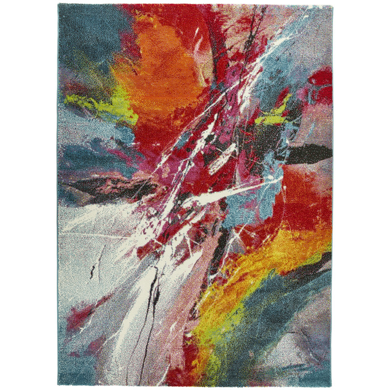 Abstract Area Rug, Rectangular 240 x 330cm