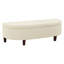 Banc de rangement en lin Lorinne-11316640