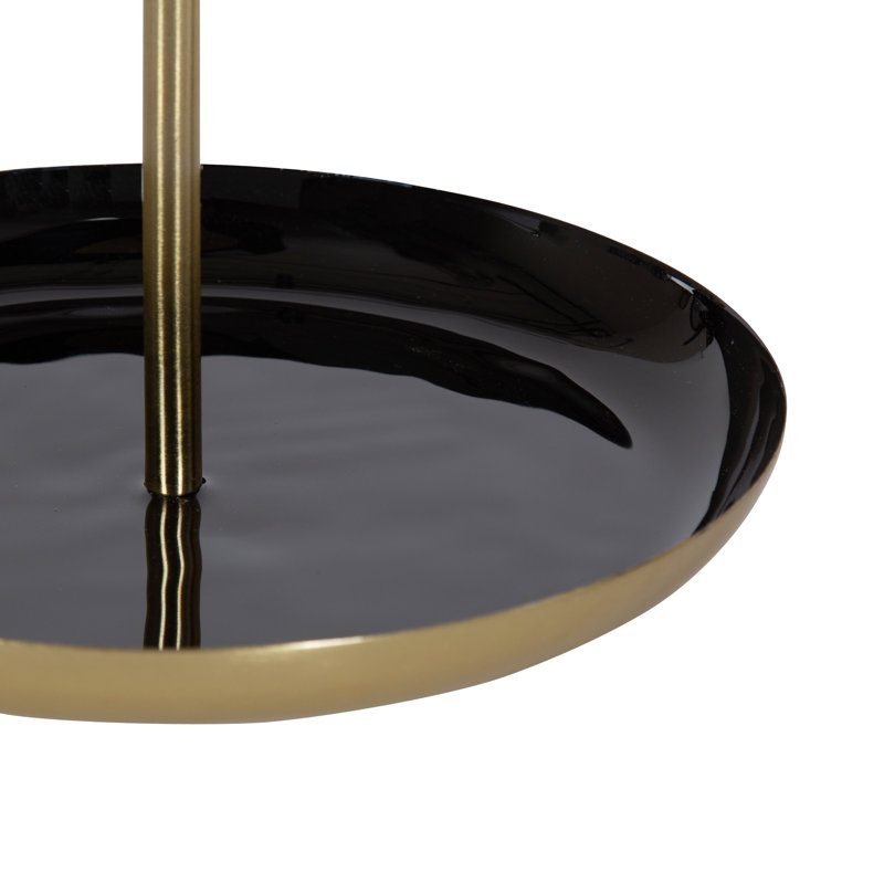 Miroir de maquillage Idria, Noir