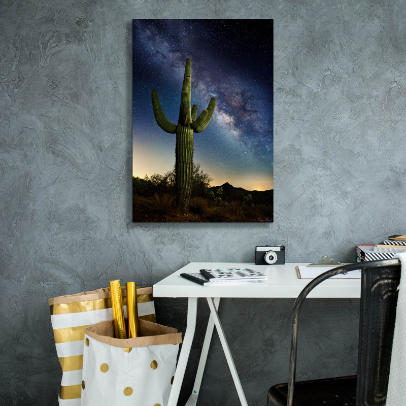  «Desert Lights 1» par David Drost, art mural sur toile, 18 po x 26 po