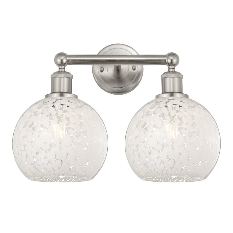 Aakif 2 - Light Dimmable Vanity Light, Satin Nickel
