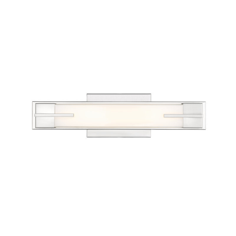 Chase 1 Light Vanity, Brushed Nickel