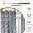 Finklea Floral Pattern Polyester Light Filtering/Room Darkening Rod Pocket Curtain Panels-270059484-270059481