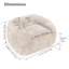 Fauteuil à billes en fausse fourrure Bilbo-118602361