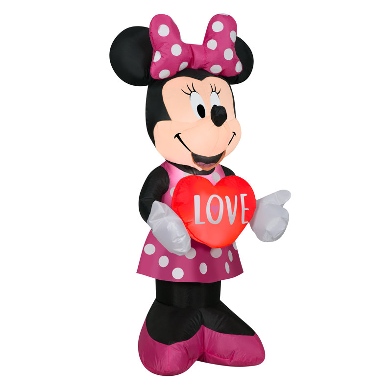 Minnie Mouse gonflable de 42 po The Holiday Aisle®