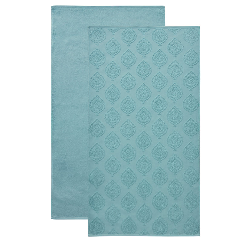 Cotton Jacquard Mulit-Size Set, Aqua