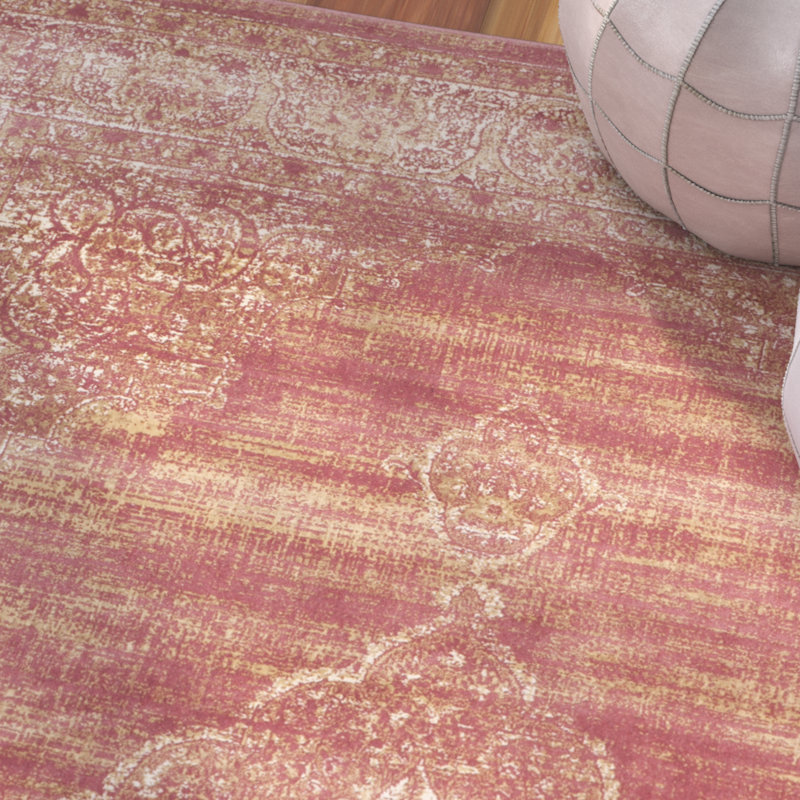 Tapis performance oriental rétro Lyniya, Rectangle 8 pi 10 po x 12 pi 2 po