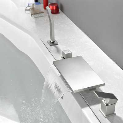 Robinet de baignoire romaine à fixation sur le comptoir