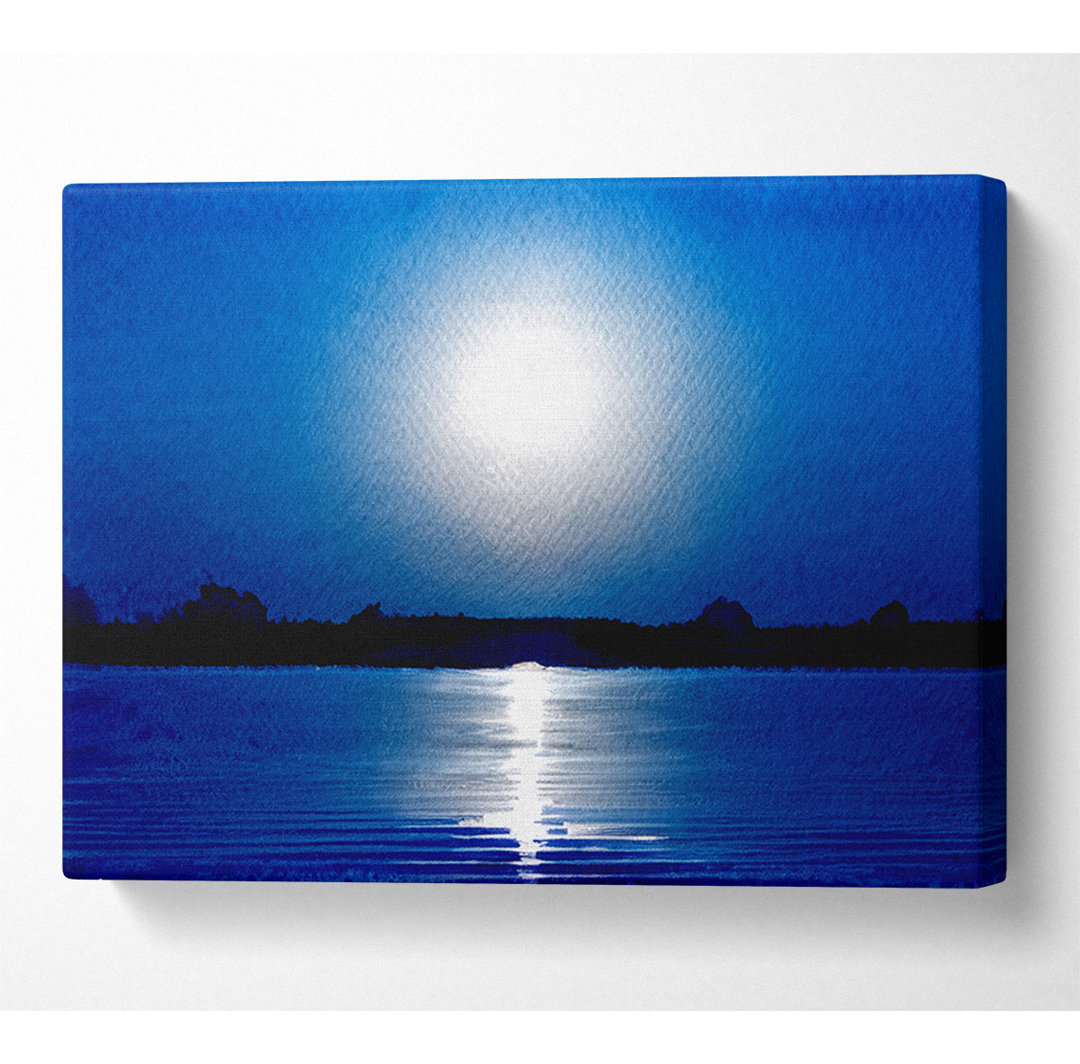 Blue Lake Sun - Kunstdrucke auf Leinwand