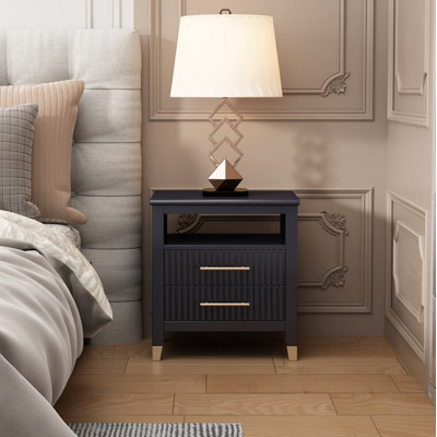 Ambyr 50 cm W Bedside Table