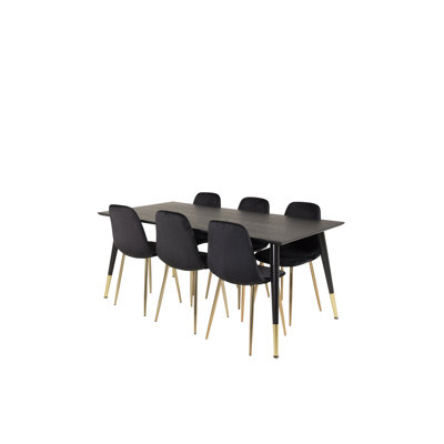 Baille 6 - Person Dining Set