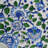 Cotton Block Print  Floral Tablecloth