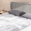 4-Inch Double Layer Mattress Topper - 2-Inch Memory Foam + 2-Inch Cooling Cover for Back Pain Relief-1387048240