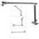 Shower Head Extension Arm Extender 16 in Adjustable Angle Height G1/2 Universal
