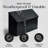 Long Metal Mailbox, Black