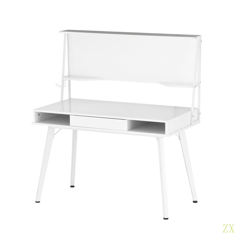 Bureau d'ordinateur Study avec rangement et tableau magnétique effaçable à sec