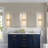 24" Alabaster Dimmable Led Cylindrical Wall Sconce