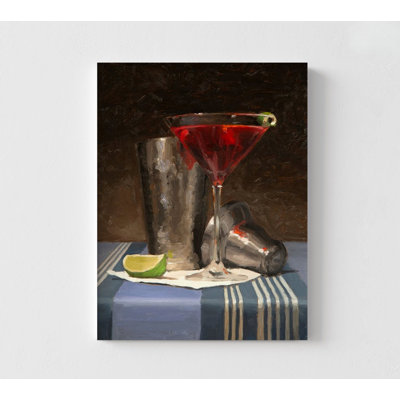 «Cosmopolitan» par Todd M. Casey, impression d'affiche de Cosmo, décoration de cocktail de fille, impression d'art de restaurant de fantaisie, grand bar