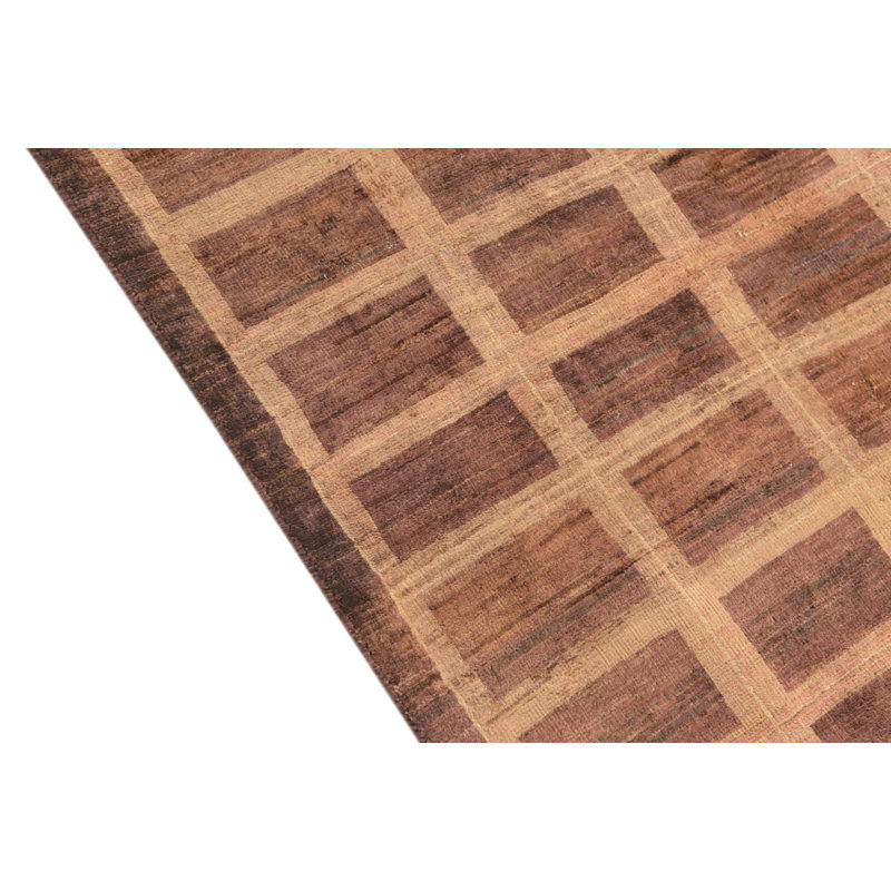 Tapis brun Naber