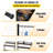 35.4'' Standard Baker's Rack with Microwave Compatibility