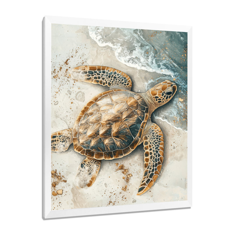 Cohner - animaux, art mural, H 44 po x l 34 po, Reproduction encadrée d'une seule photo, Blanc
