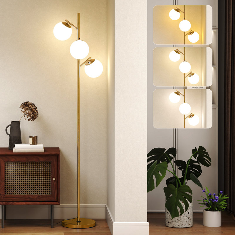 169cm Tree Floor Lamp, Yes, Gold