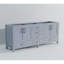Meuble-lavabo double gris foncé 80 po X P 22 po D-117978845