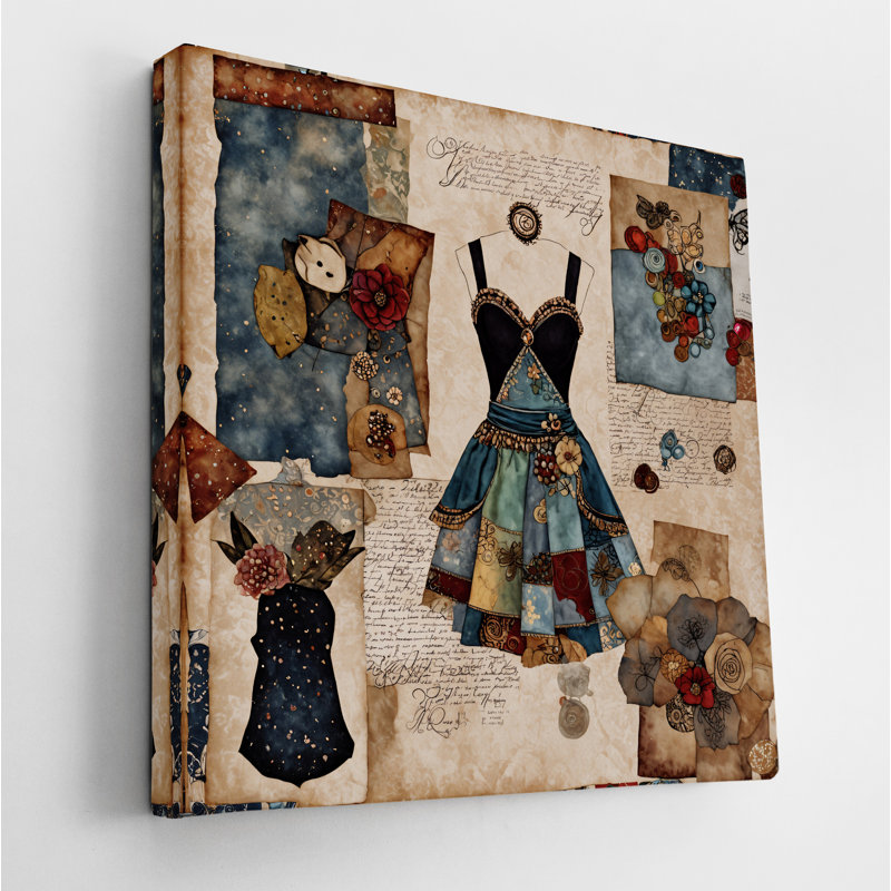 Retro Fashions I, 54" H x 54" W