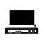 TV Stand 10.4" H, with 2 Shelves-132918396