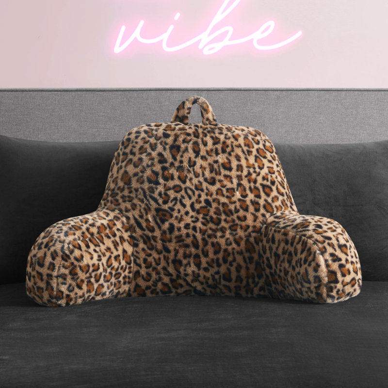 Juicy Couture Backrest Pillows, Leopard