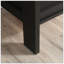 Commode 4 tiroirs, finition noire