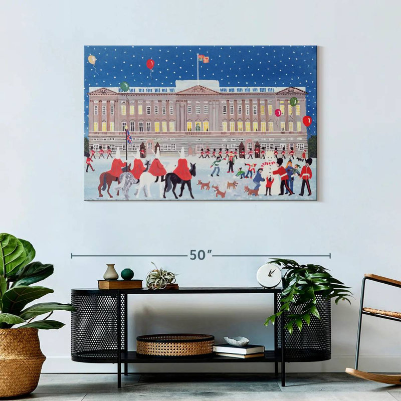 Fête des camions à Buckingham Palace, Londres, H 30 po x l 45 po