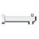 Plus Wall Mounted Tub Spout Trim with Diverter