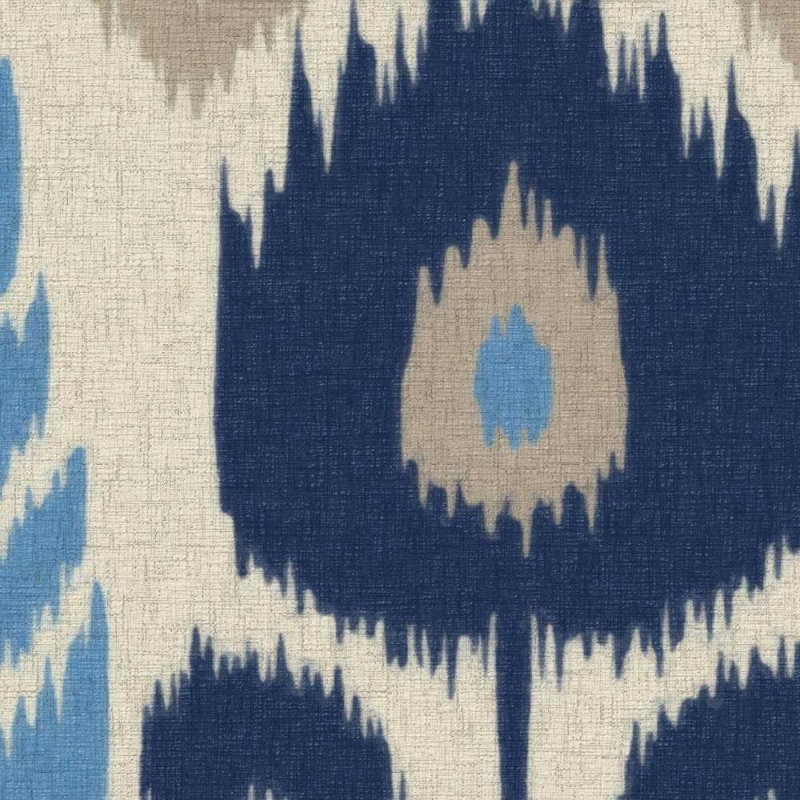 Art sur toile tendue par Greene, Taylor, art sur IKAT II, H 36 po x l 36 po