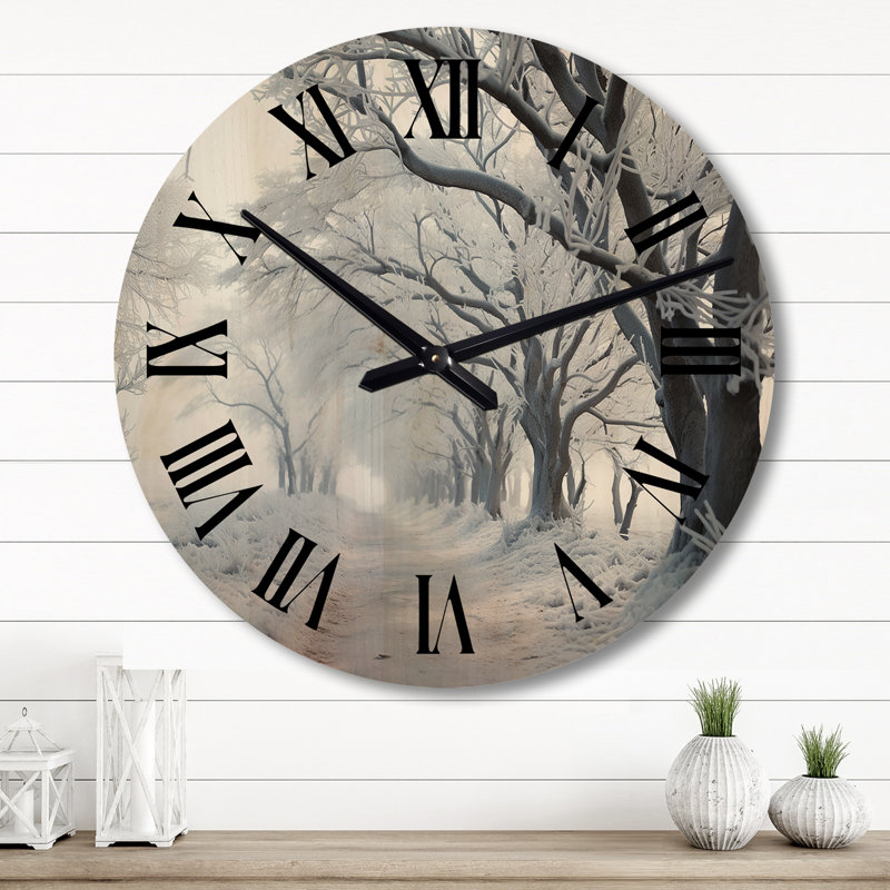 Horloge murale Winter Winter, Grand