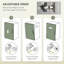 Grand garde-manger gris avec micro-ondes Stan
