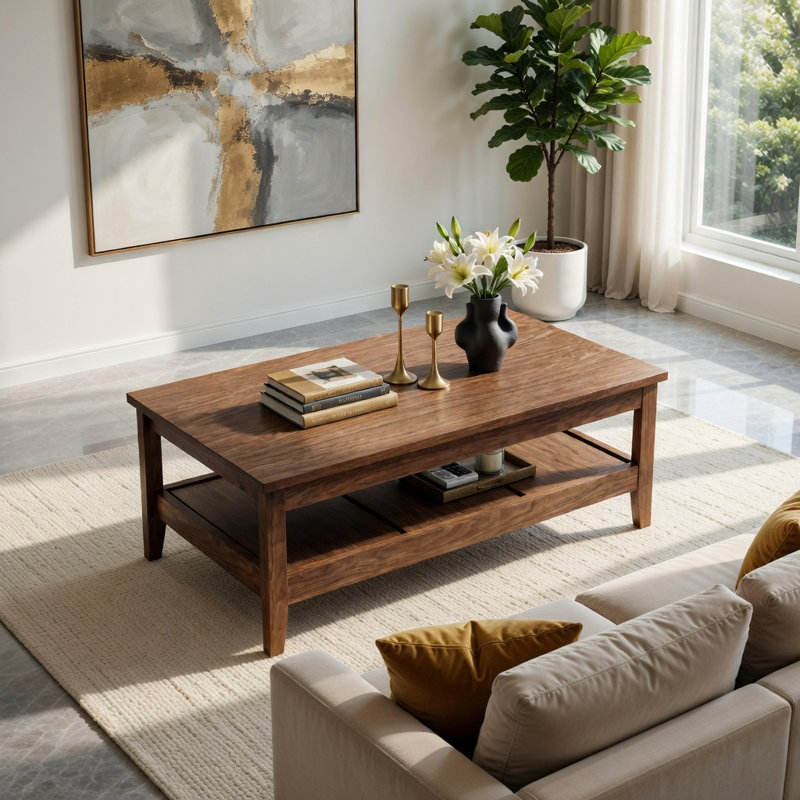Table basse Hommoo Rustic Farmhouse