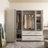 L-Sharped Corner Wardrobe